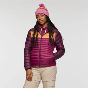 Cotopaxi Fuego Hooded Down Jacket for women  as M